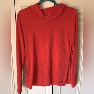 Nike Long Sleeve Lightweight DriFit Running Hoodie | Women’s Small